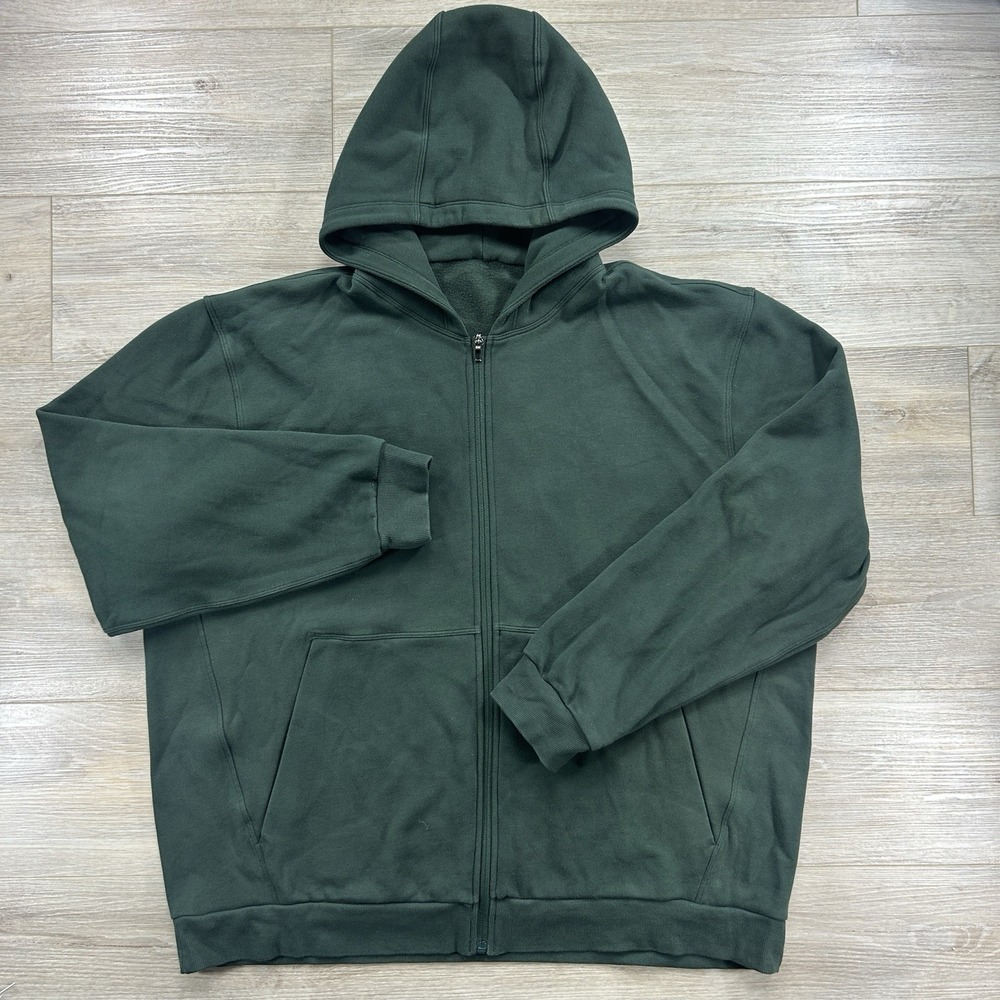 Lululemon Men's XXL Green Steady State Pullover Hoodie LM3EX3S